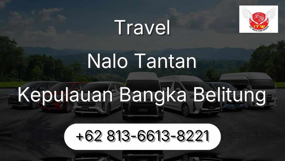 Travel Nalo Tantan Kepulauan Bangka Belitung