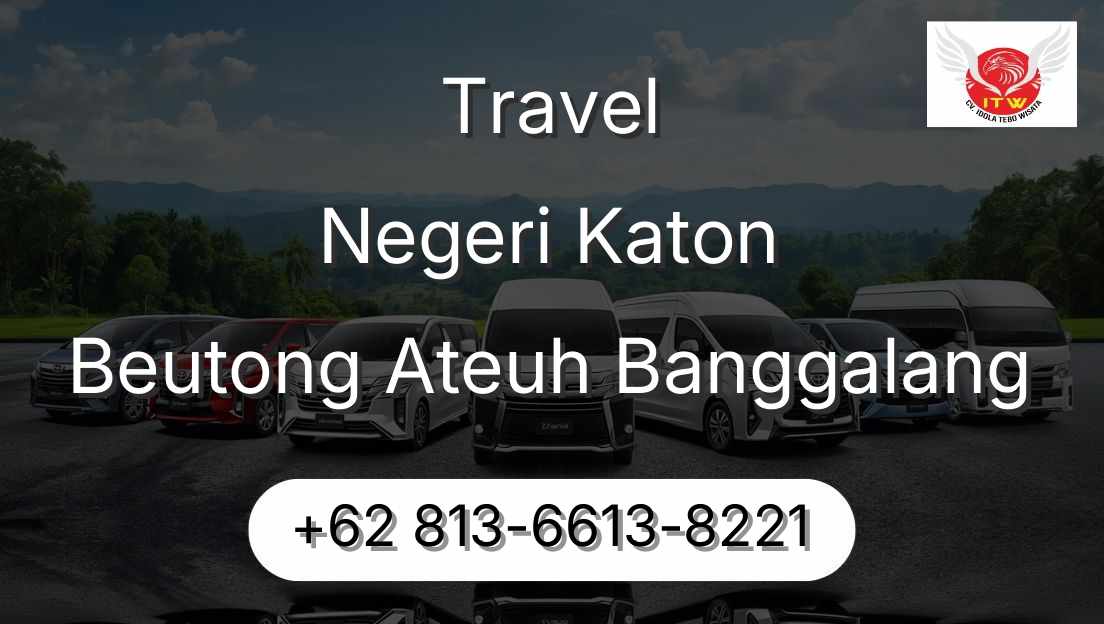 Travel Negeri Katon Beutong Ateuh Banggalang