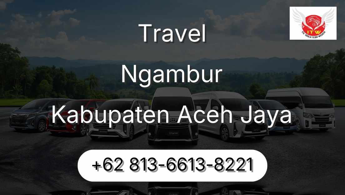 Travel Ngambur Kabupaten Aceh Jaya