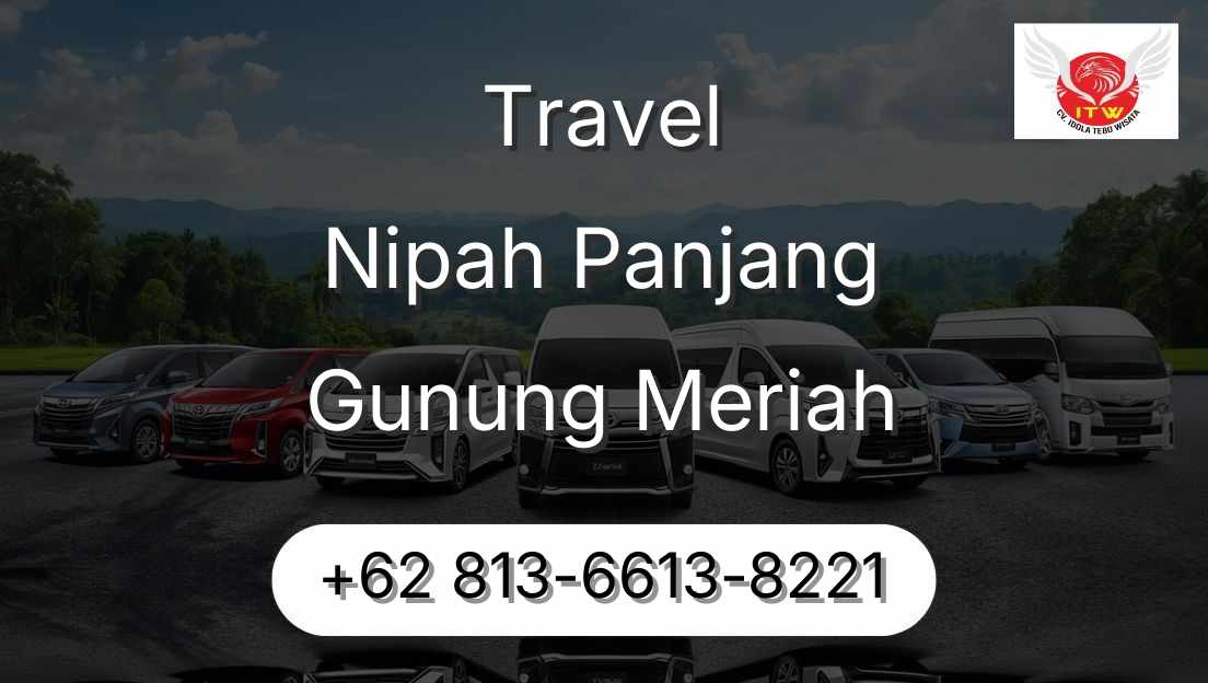 Travel Nipah Panjang Gunung Meriah