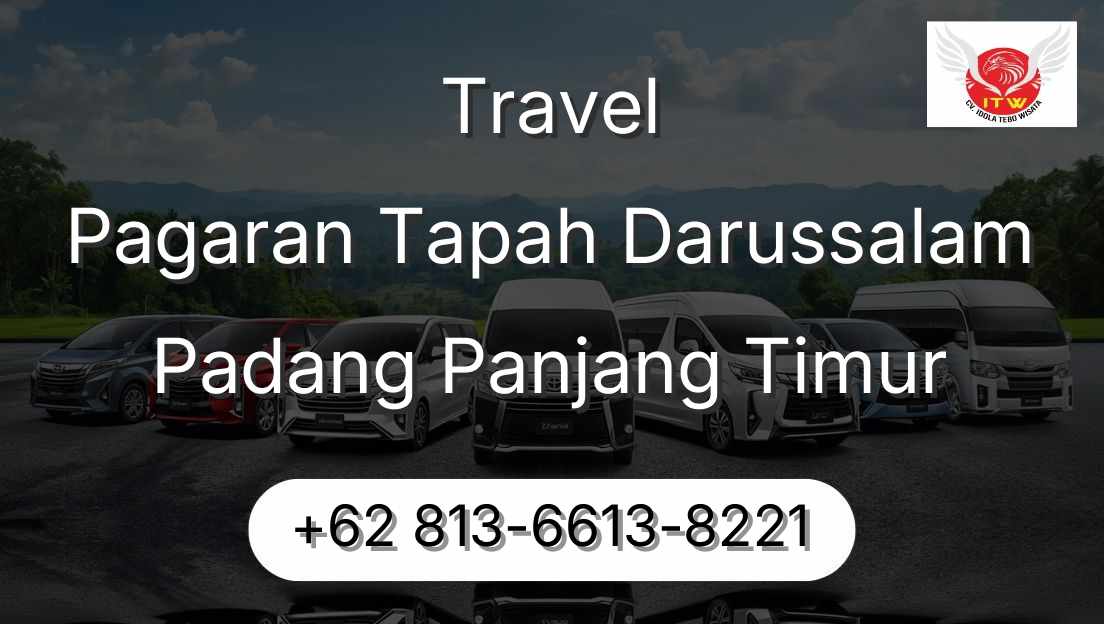 Travel Pagaran Tapah Darussalam Padang Panjang Timur