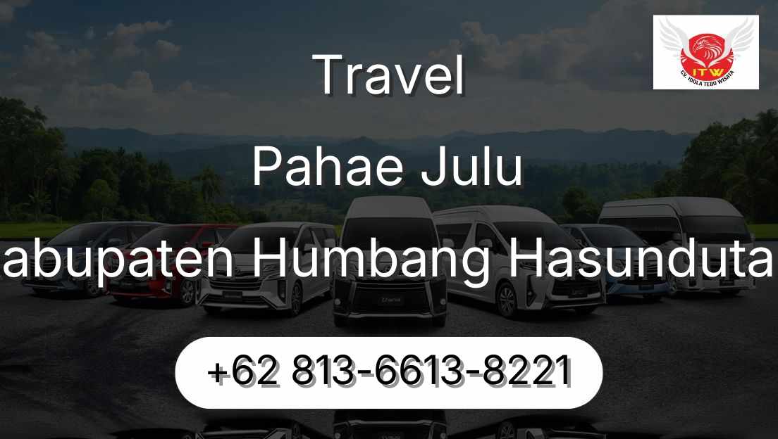 Travel Pahae Julu Kabupaten Humbang Hasundutan