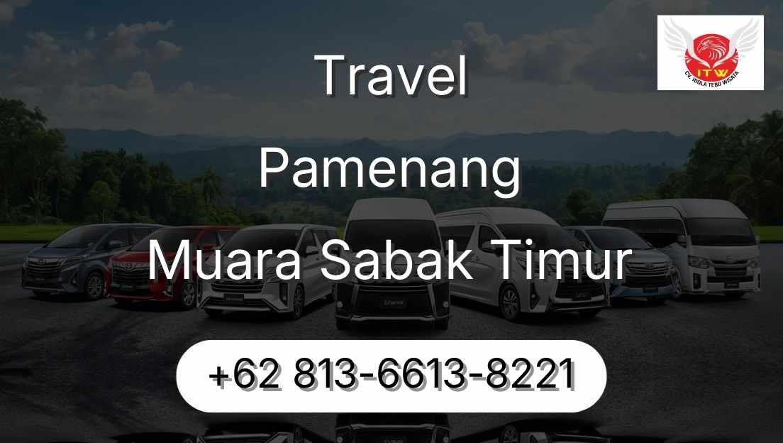 Travel Pamenang Muara Sabak Timur