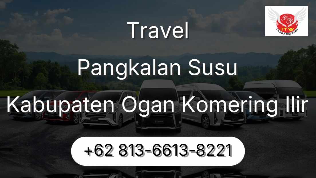 Travel Pangkalan Susu Kabupaten Ogan Komering Ilir
