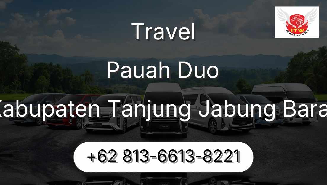 Travel Pauah Duo Kabupaten Tanjung Jabung Barat