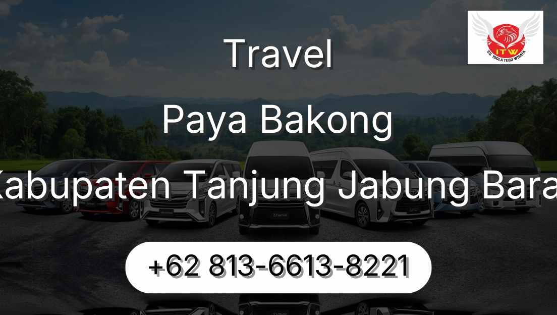 Travel Paya Bakong Kabupaten Tanjung Jabung Barat