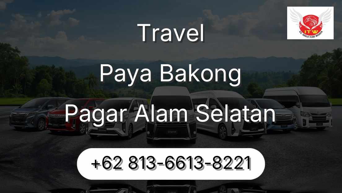 Travel Paya Bakong Pagar Alam Selatan