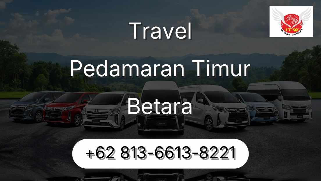 Travel Pedamaran Timur Betara