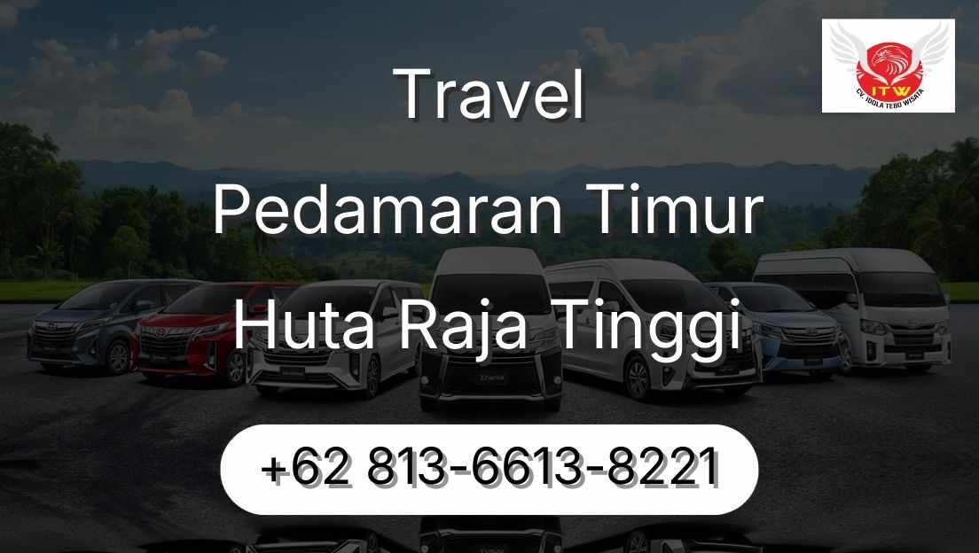 Travel Pedamaran Timur Huta Raja Tinggi