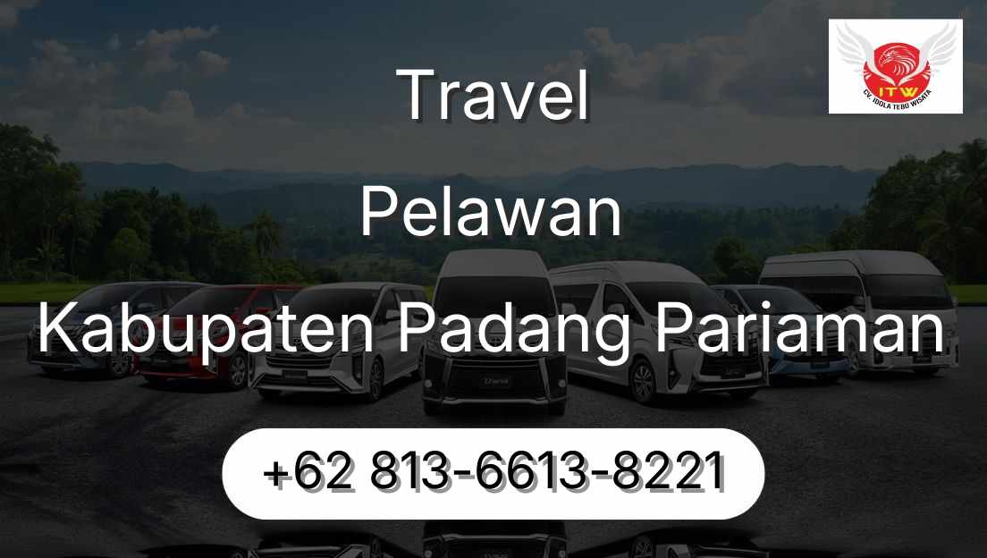 Travel Pelawan Kabupaten Padang Pariaman