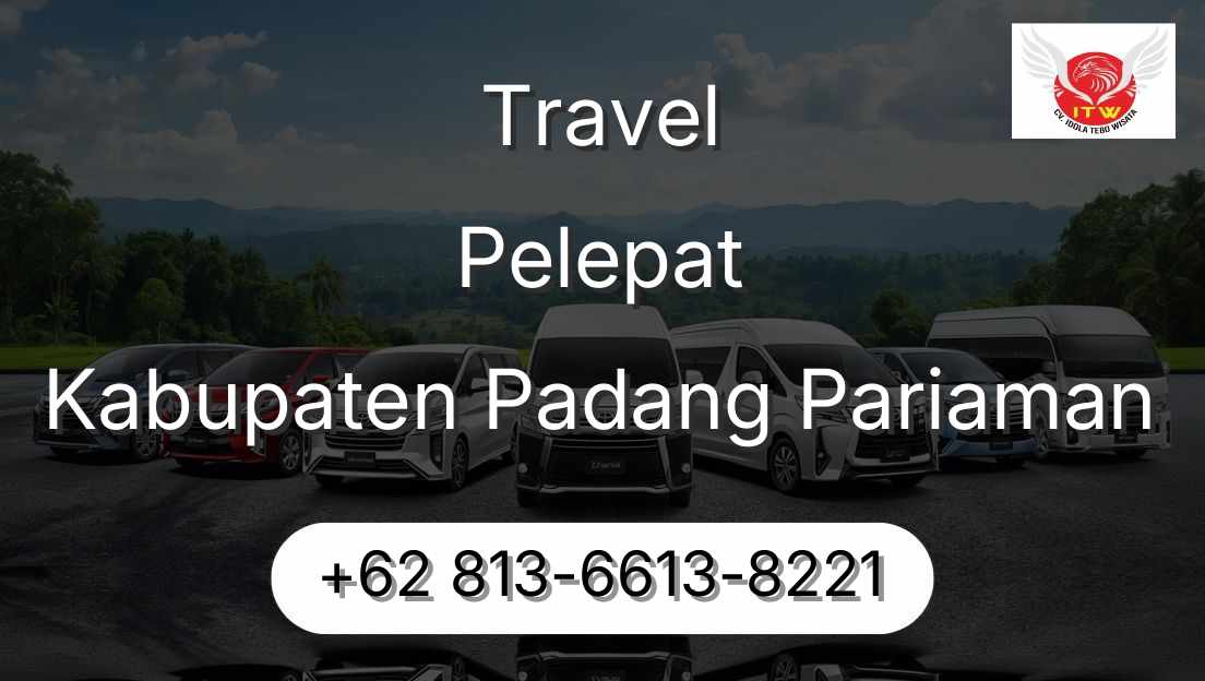Travel Pelepat Kabupaten Padang Pariaman