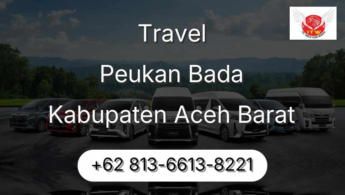 Travel Peukan Bada Kabupaten Aceh Barat