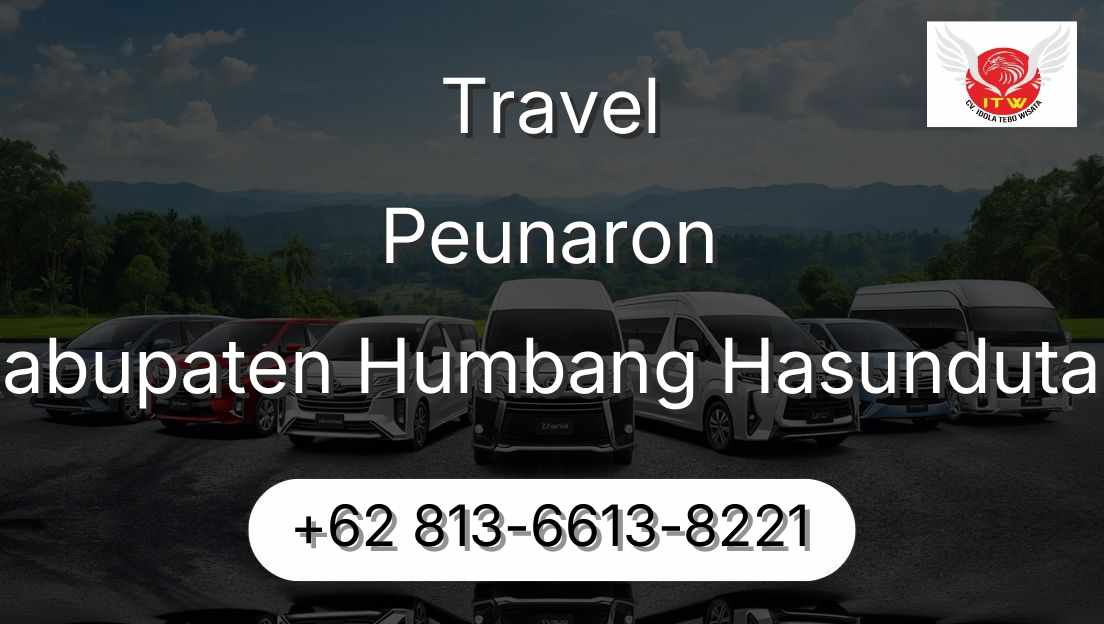 Travel Peunaron Kabupaten Humbang Hasundutan