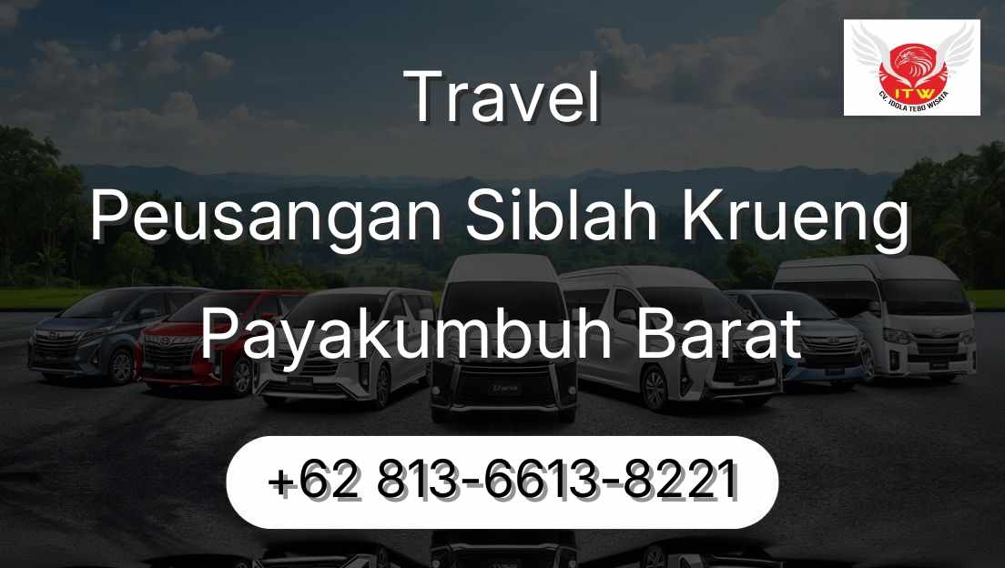 Travel Peusangan Siblah Krueng Payakumbuh Barat