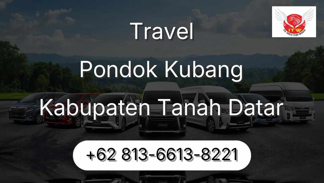 Travel Pondok Kubang Kabupaten Tanah Datar