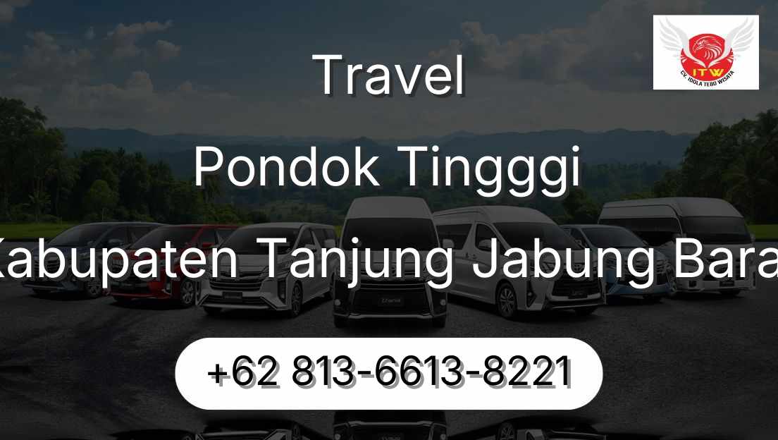 Travel Pondok Tingggi Kabupaten Tanjung Jabung Barat