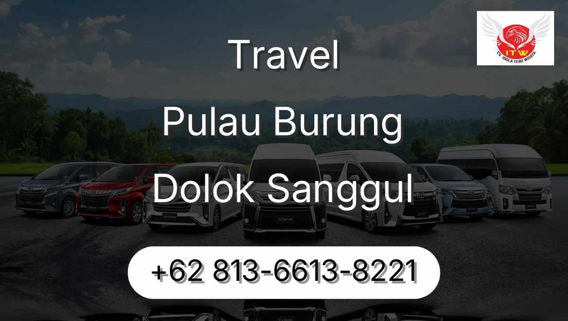 Travel Pulau Burung Dolok Sanggul