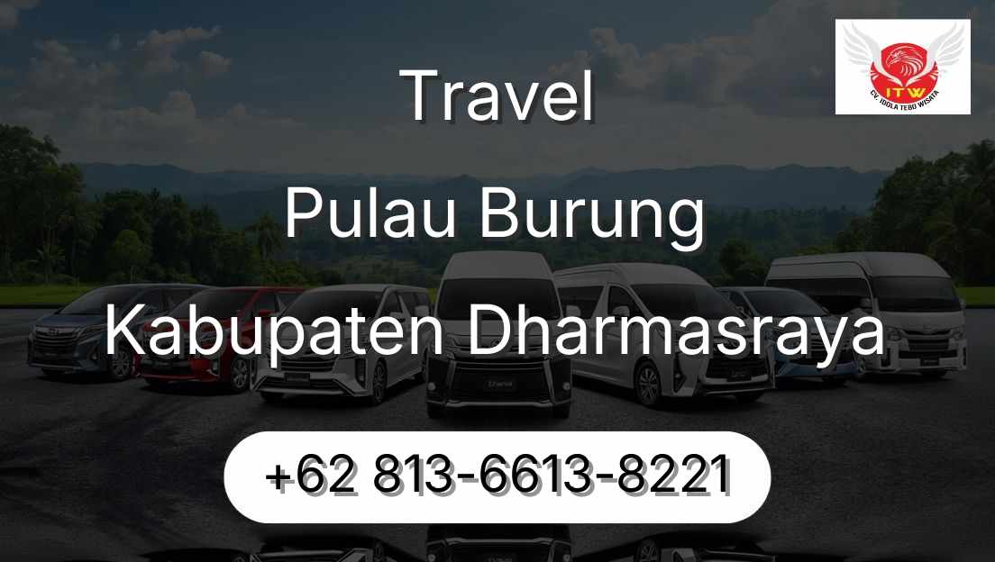 Travel Pulau Burung Kabupaten Dharmasraya