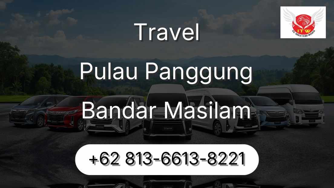 Travel Pulau Panggung Bandar Masilam