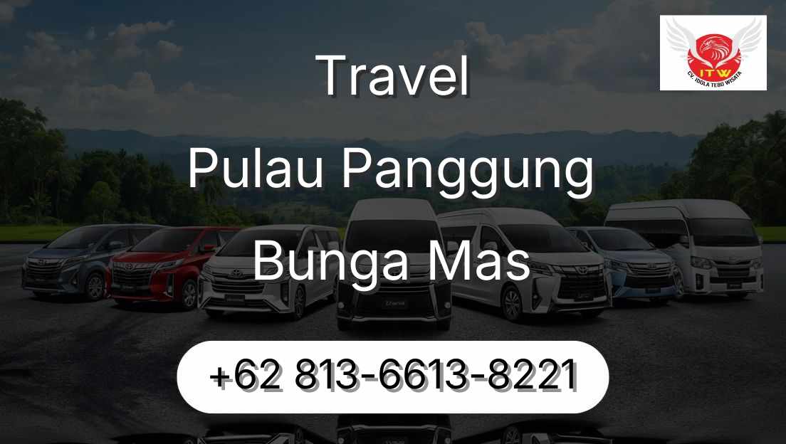 Travel Pulau Panggung Bunga Mas