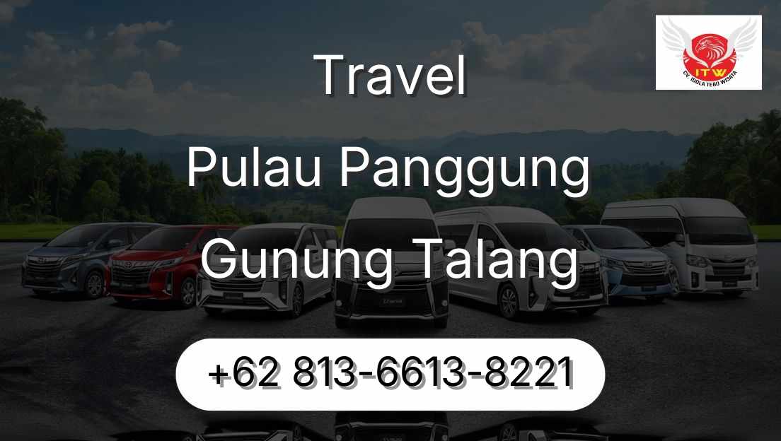 Travel Pulau Panggung Gunung Talang