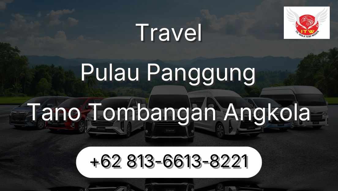 Travel Pulau Panggung Tano Tombangan Angkola