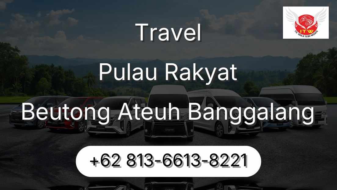 Travel Pulau Rakyat Beutong Ateuh Banggalang