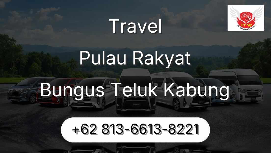 Travel Pulau Rakyat Bungus Teluk Kabung