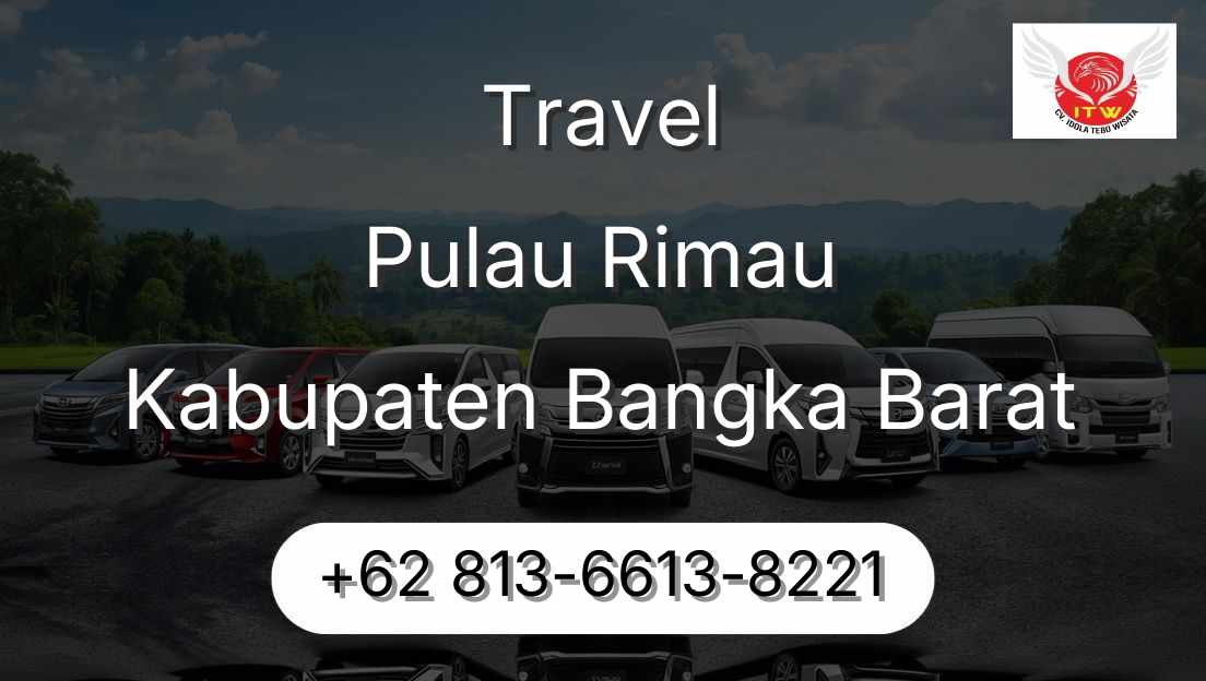 Travel Pulau Rimau Kabupaten Bangka Barat