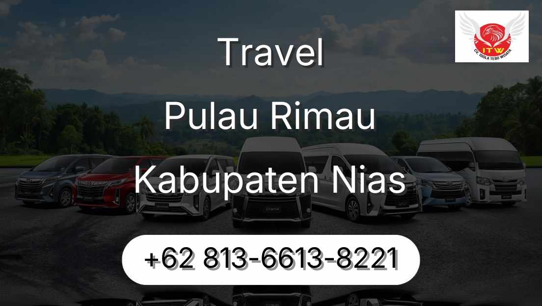 Travel Pulau Rimau Kabupaten Nias