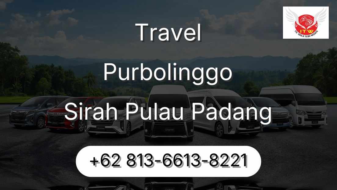 Travel Purbolinggo Sirah Pulau Padang