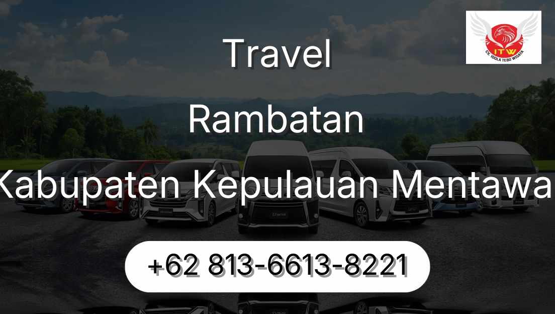 Travel Rambatan Kabupaten Kepulauan Mentawai