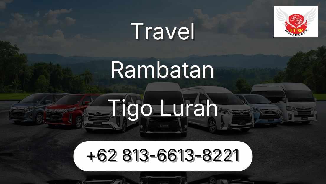 Travel Rambatan Tigo Lurah