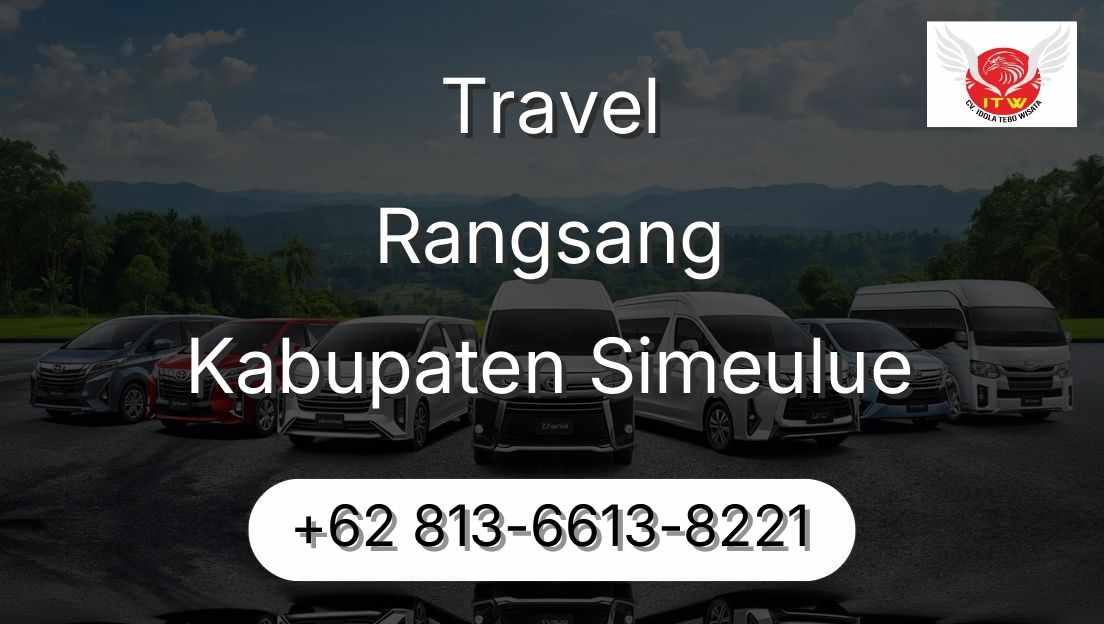 Travel Rangsang Kabupaten Simeulue