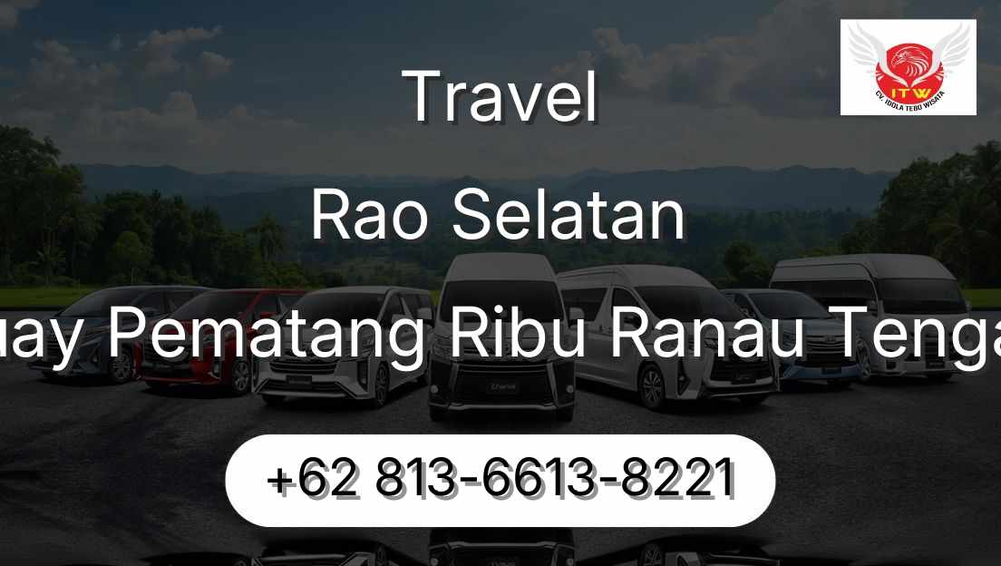 Travel Rao Selatan Buay Pematang Ribu Ranau Tengah