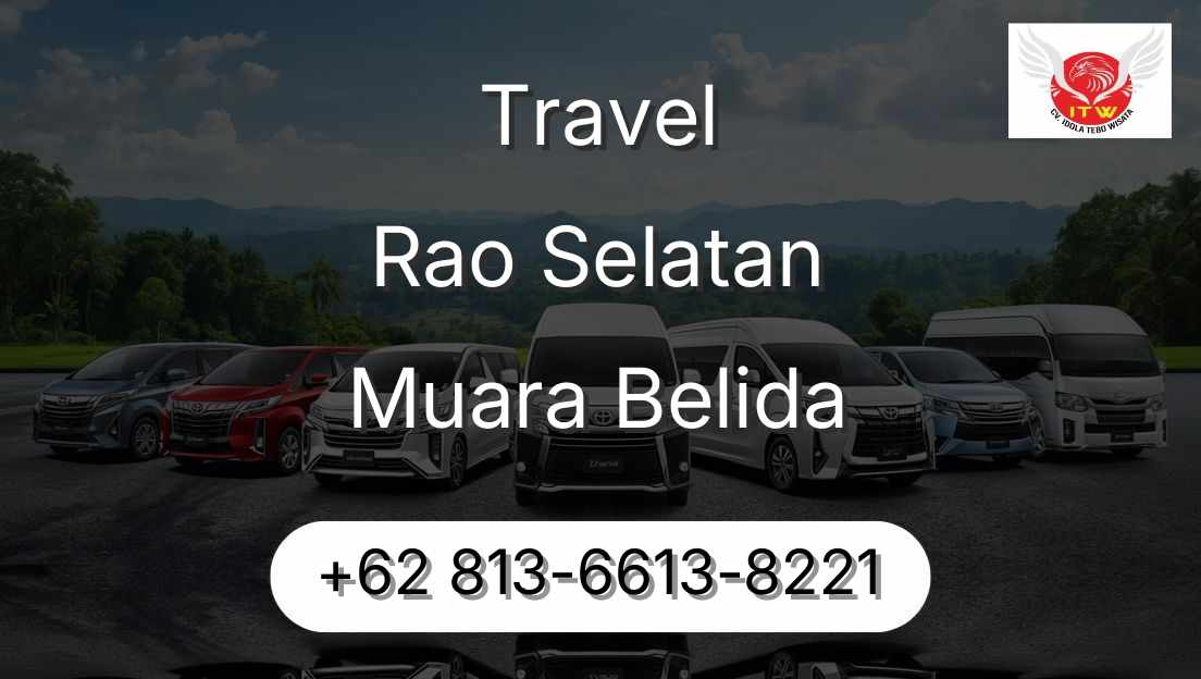 Travel Rao Selatan Muara Belida