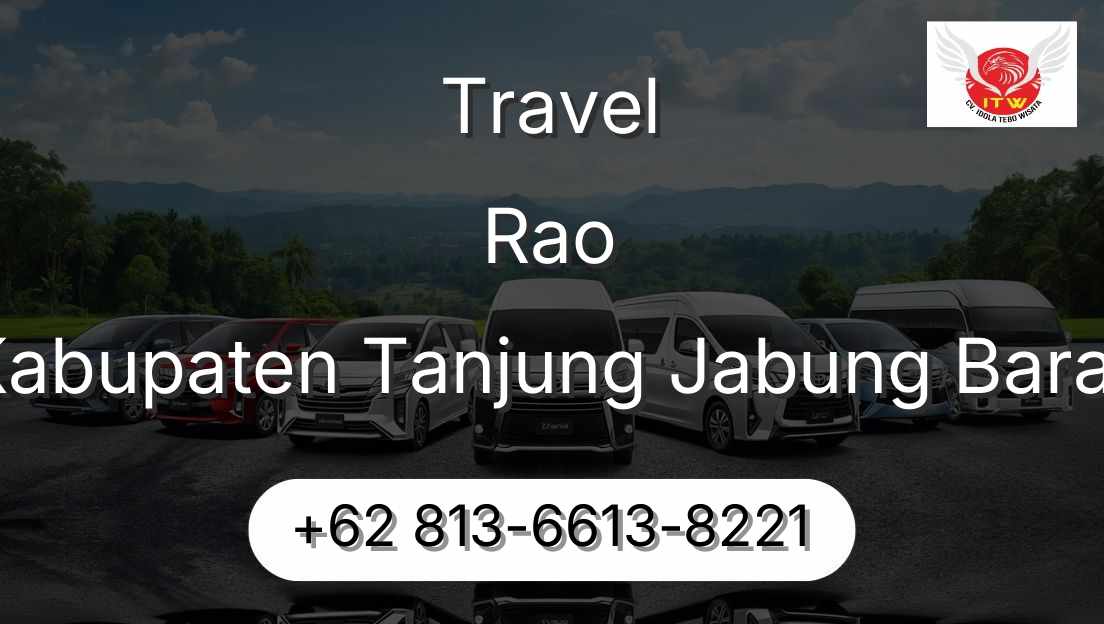 Travel Rao Kabupaten Tanjung Jabung Barat