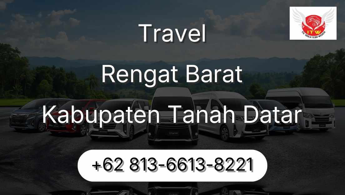 Travel Rengat Barat Kabupaten Tanah Datar