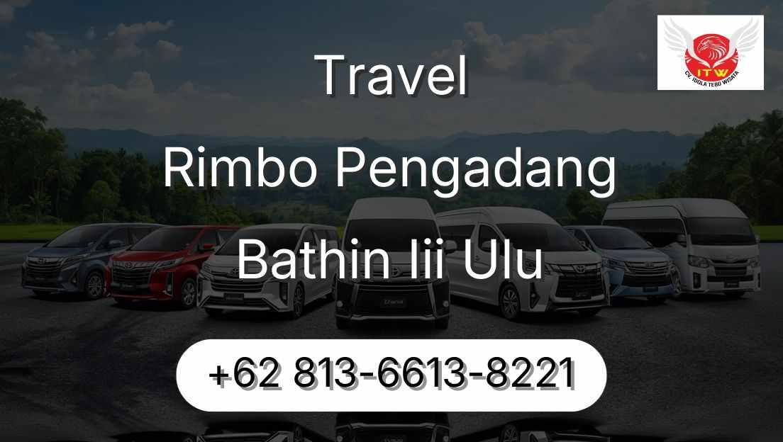 Travel Rimbo Pengadang Bathin Iii Ulu