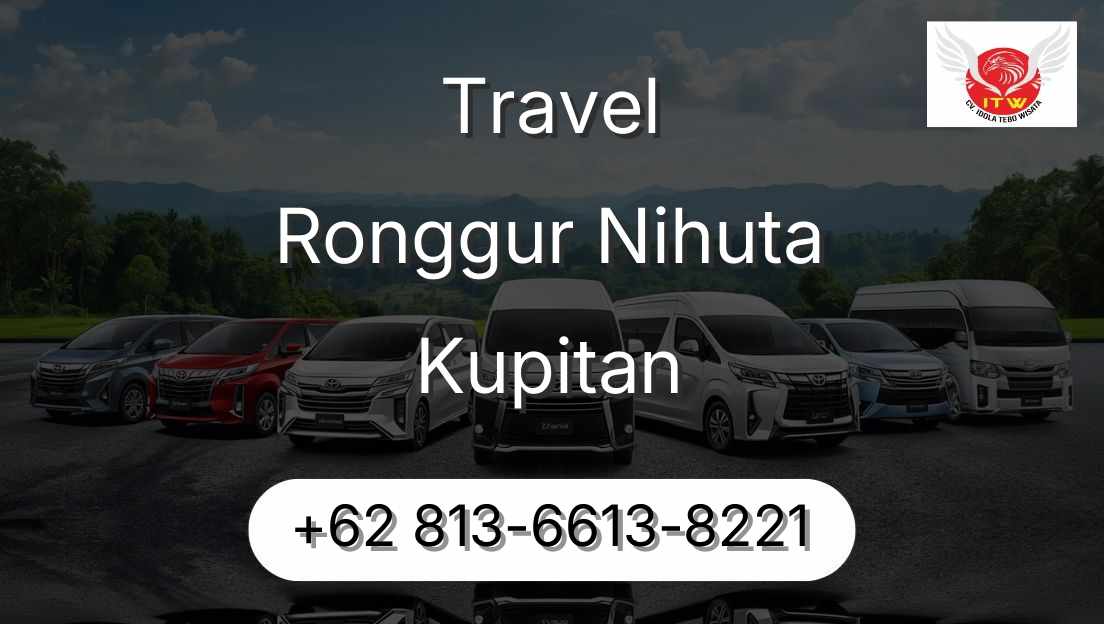 Travel Ronggur Nihuta Kupitan