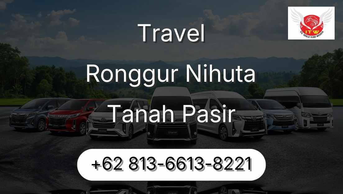 Travel Ronggur Nihuta Tanah Pasir