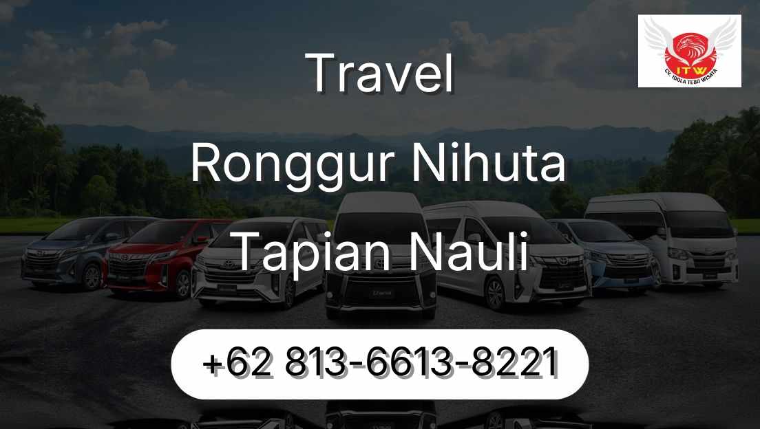 Travel Ronggur Nihuta Tapian Nauli