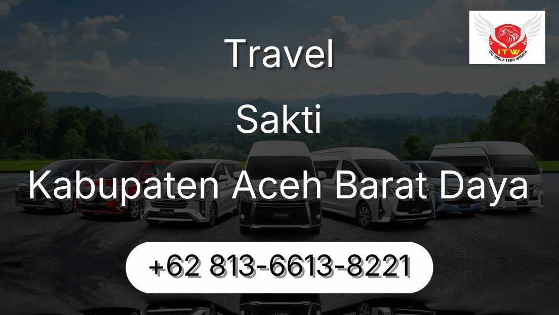 Travel Sakti Kabupaten Aceh Barat Daya