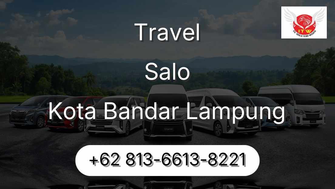 Travel Salo Kota Bandar Lampung