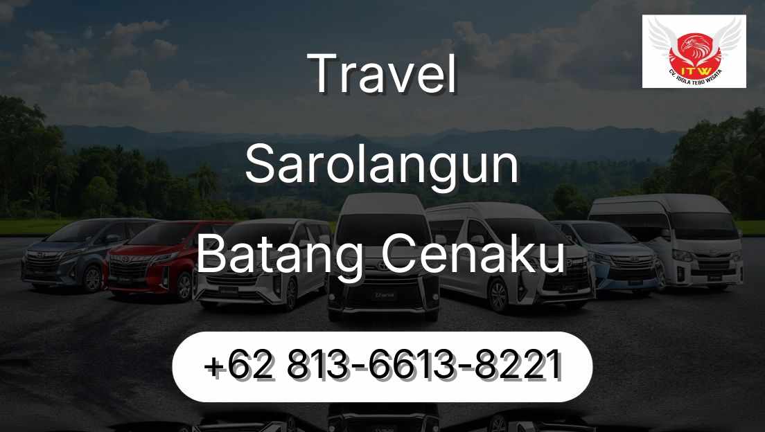 Travel Sarolangun Batang Cenaku