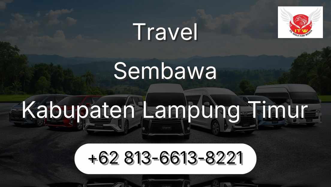 Travel Sembawa Kabupaten Lampung Timur