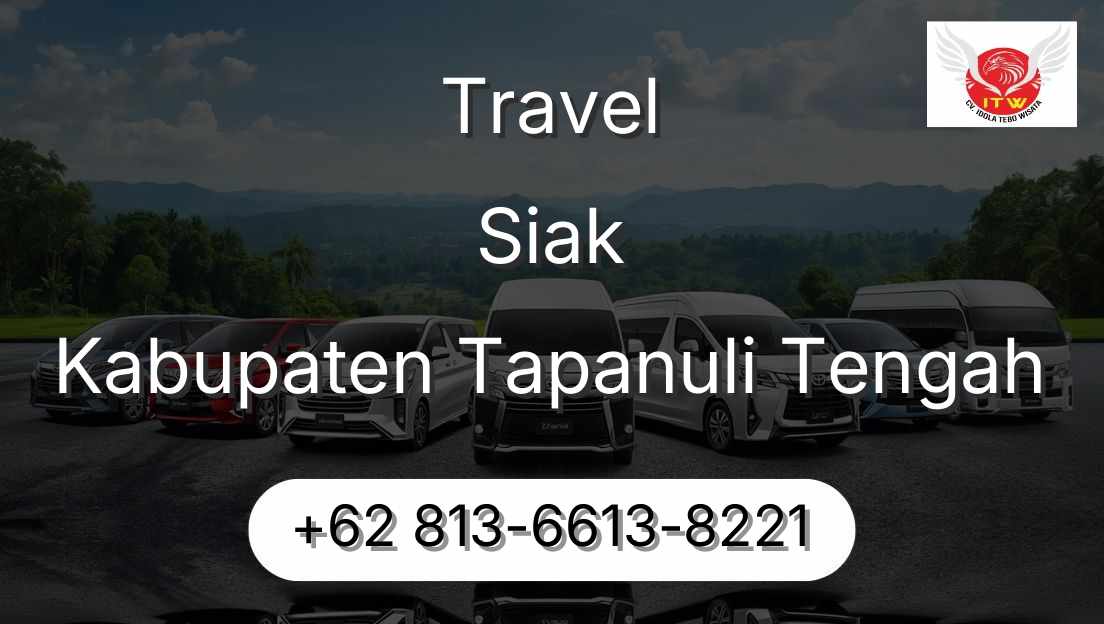 Travel Siak Kabupaten Tapanuli Tengah