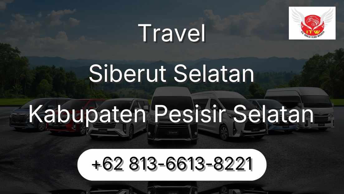 Travel Siberut Selatan Kabupaten Pesisir Selatan