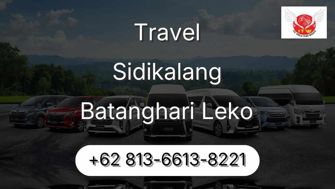 Travel Sidikalang Batanghari Leko