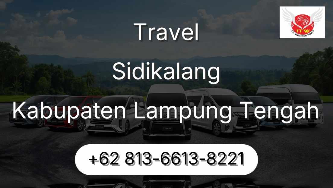 Travel Sidikalang Kabupaten Lampung Tengah